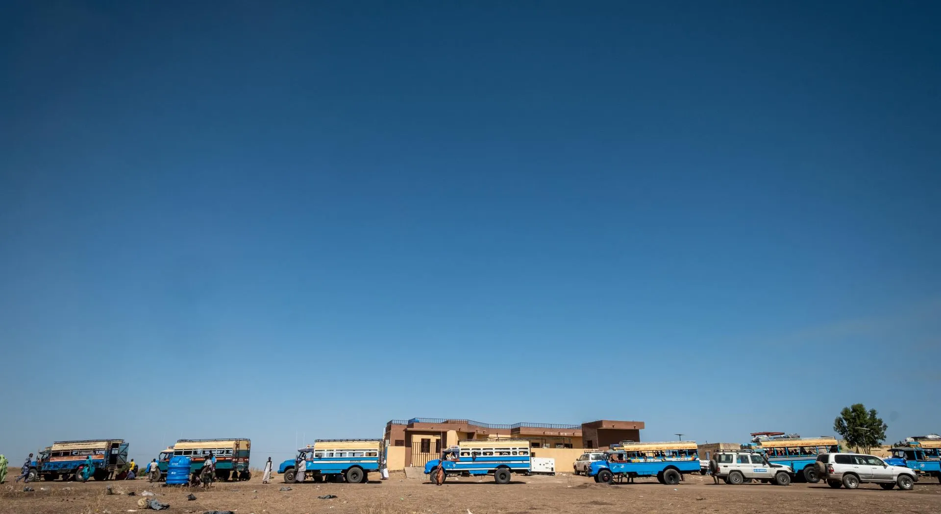 Flüchtlingscamp im Sudan