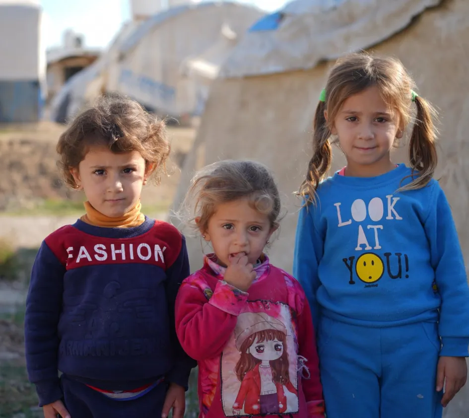 Unverwüstlich: Drei Kinder aus dem Irak