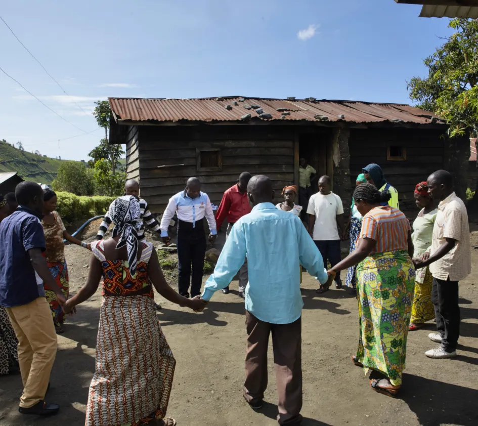community based sociotherapy in DR Congo