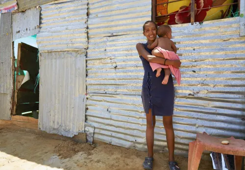 Kolumbien Toiletten für Flüchtlinge