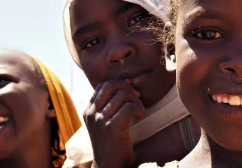 Frieden im Sudan: Lachende Kinder