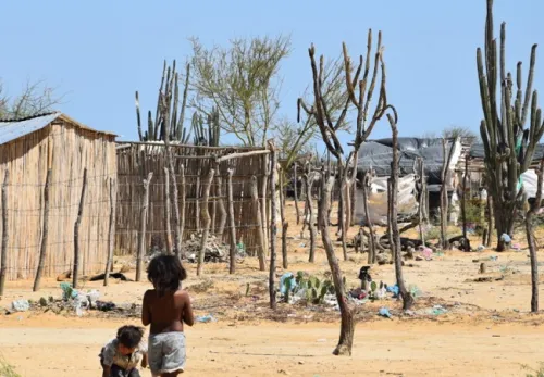 Was ist los in Venezuela: Flüchtlingscamp in Kolumbien